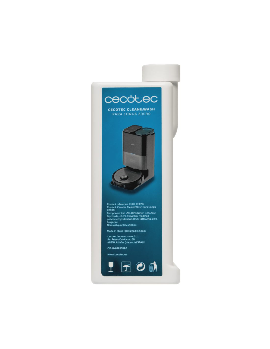 Cecotec Clean&Wash para Conga 17090