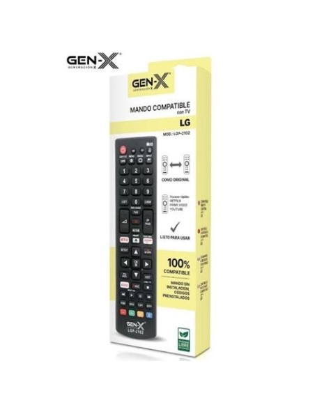 MANDO UNIVERSAL PEQUEÑO PARA TELEVISORES LG