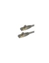 StarTech.com Cable de 3m de Red Ethernet RJ45 Cat6a Blindado STP - Cable sin Enganche Snagless - Gris
