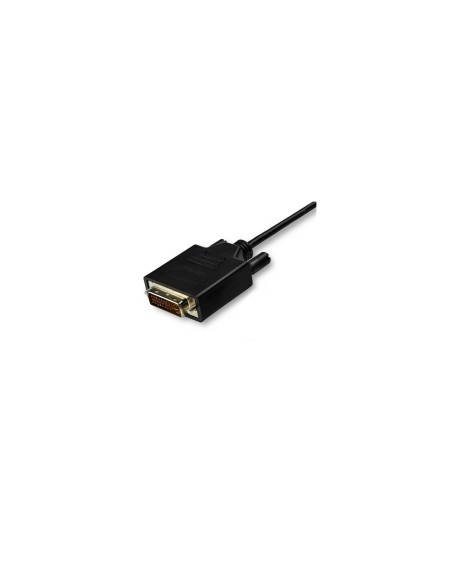 StarTech.com Cable Adaptador de 3m USB-C a DVI 1920 x 1200 - Negro - Cable USB Tipo C a DVI - Cable Conversor de VÍ­deo USBC
