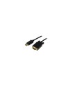 StarTech.com Cable 3m de VÍ­deo Adaptador Conversor DisplayPort DP a VGA - Convertidor Activo - 1080p - Negro