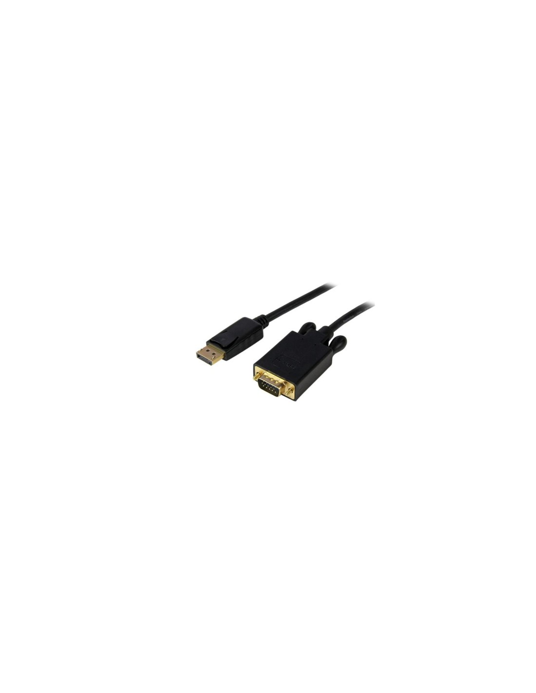 StarTech.com Cable 3m de VÍ­deo Adaptador Conversor DisplayPort DP a VGA - Convertidor Activo - 1080p - Negro