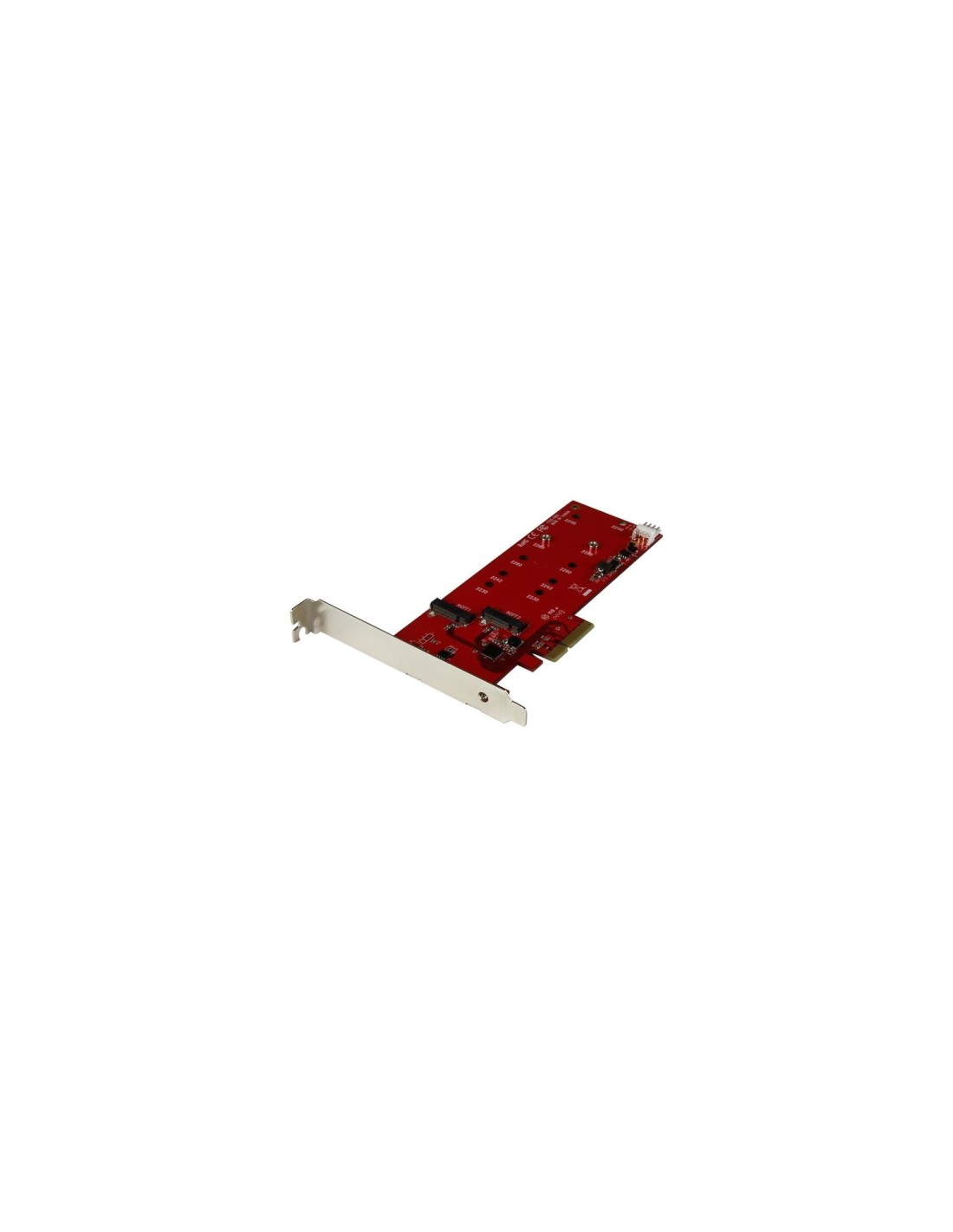 StarTech.com Tarjeta Controladora M.2 PCI Express para 2 SSD