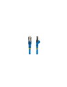 StarTech.com Cable de 5m de Red Ethernet CAT6a - Azul - Low Smoke Zero Halogen (LSZH) - 10GbE - 500MHz - PoE++ de 100W - Snagles
