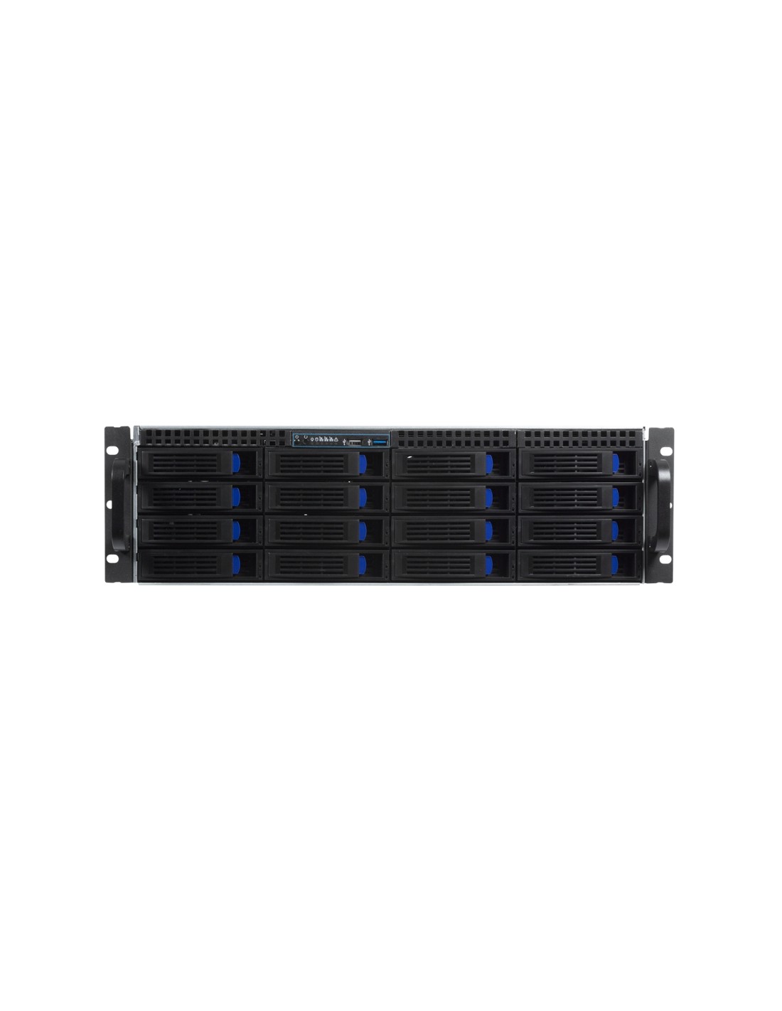 UNYKAch 3U HSW4416 SERVIDOR RACK Color Marron 16 BahÍ­as HOT SWAP discos 3.5  80.30.16