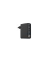 Gembird TA-UC-PDQC100LCD-01-BK cargador de dispositivo móvil Portátil, Smartphone Negro Corriente alterna Carga rápida Interior