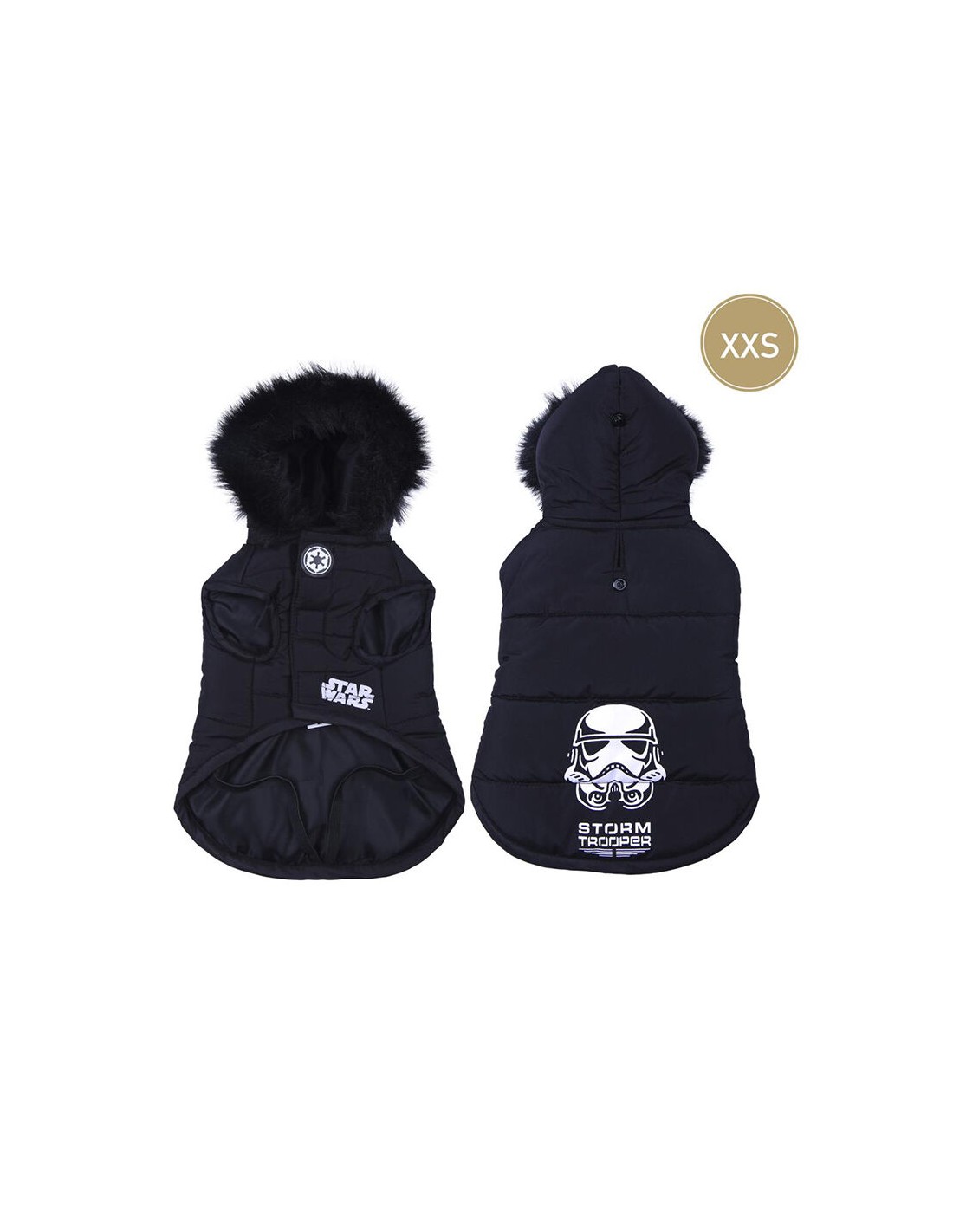 Abrigo Acolchado para Perros Star Wars XXS