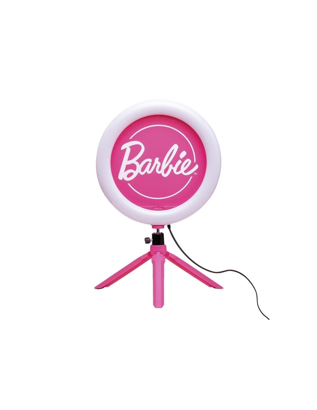 Aro de luz con trÃ­pode Barbie 25,9 cm