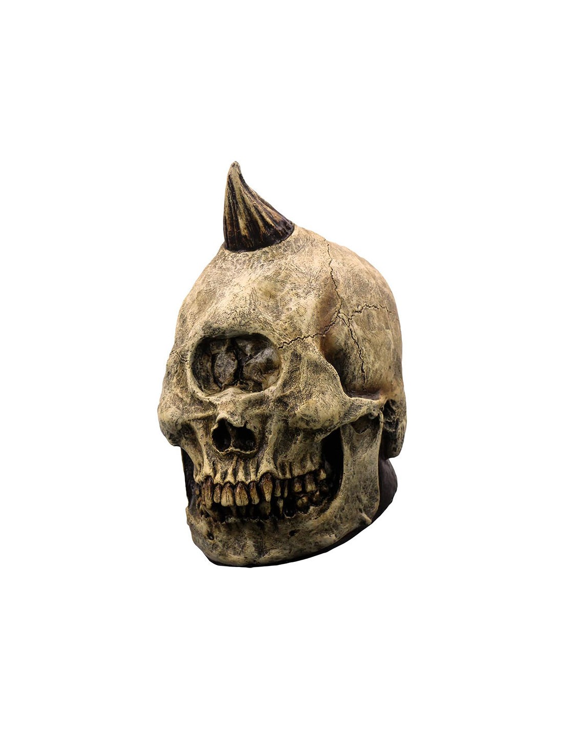 ArtÃ­culo decorativo crÃ¡neo CÃ­clope con cuenrno 18 cm