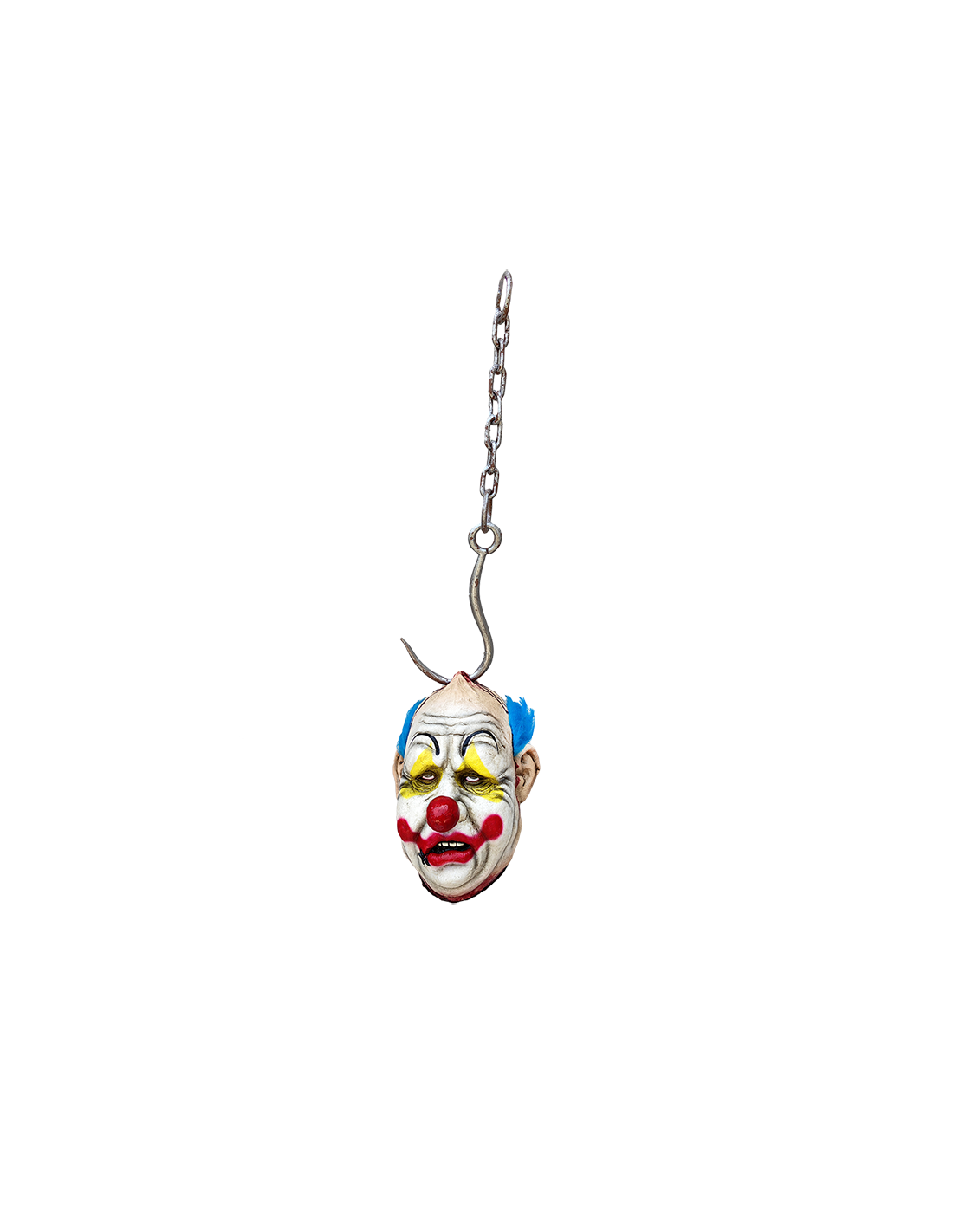 ArtÃ­culo decorativo para colgar Cabeza decapitada Payaso Burger 21,5 cm