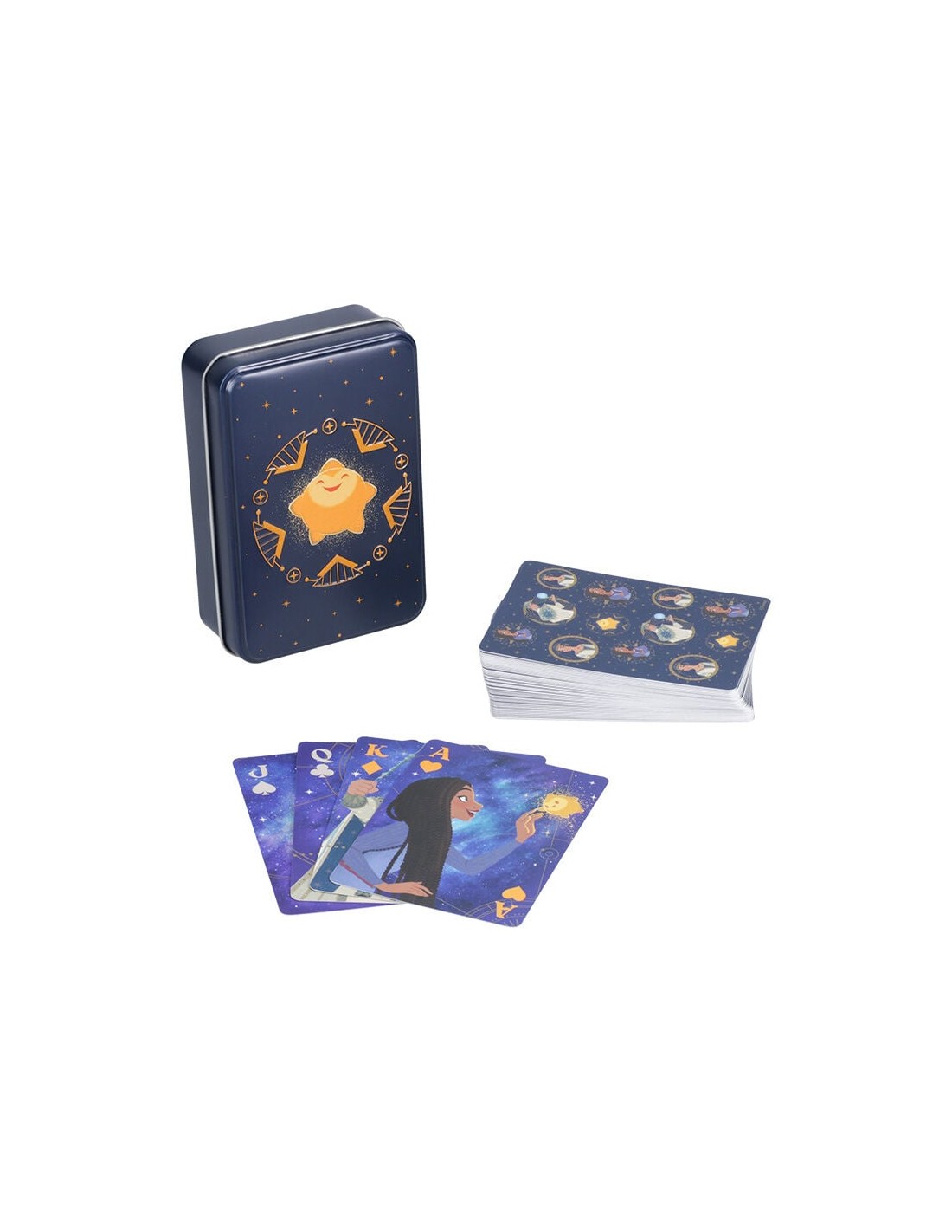 Baraja de naipes Wish en caja metÃ¡lica