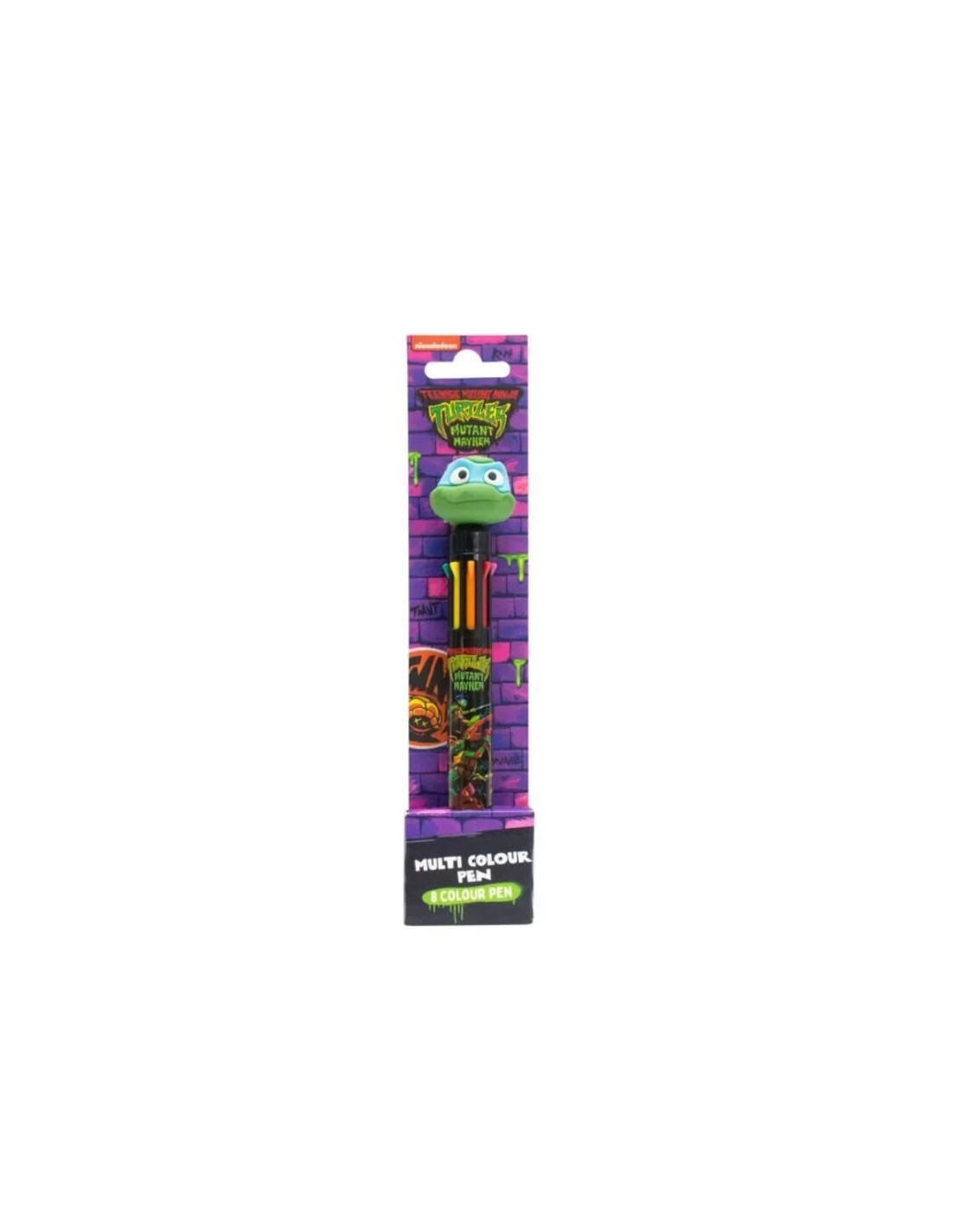 BolÃ­grafo Multicolor con Topper 3D Leonardo 8 colores