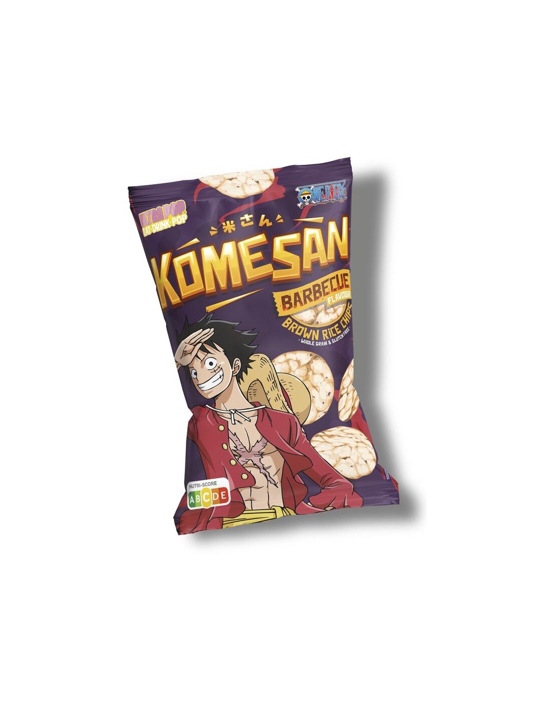 Bolsa aperitivos Komesan - One Piece Luffy Sabor Barbacoa