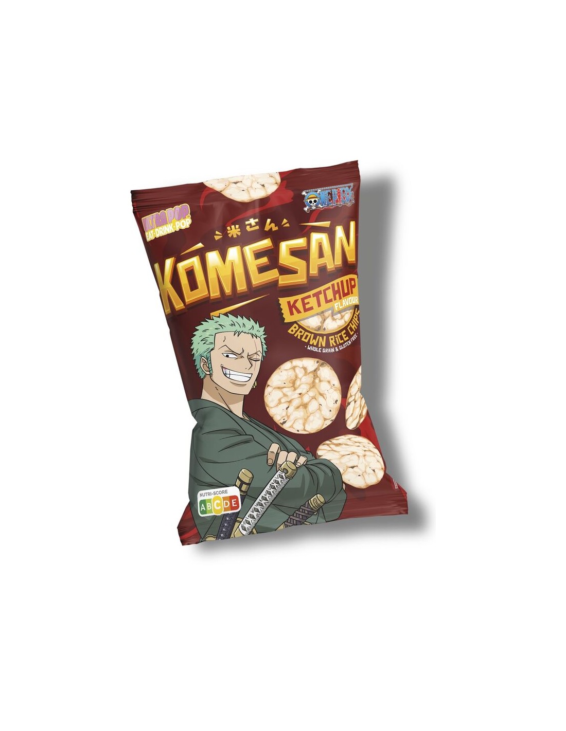 Bolsa aperitivos Komesan - One Piece Zoro Sabor Ketchup