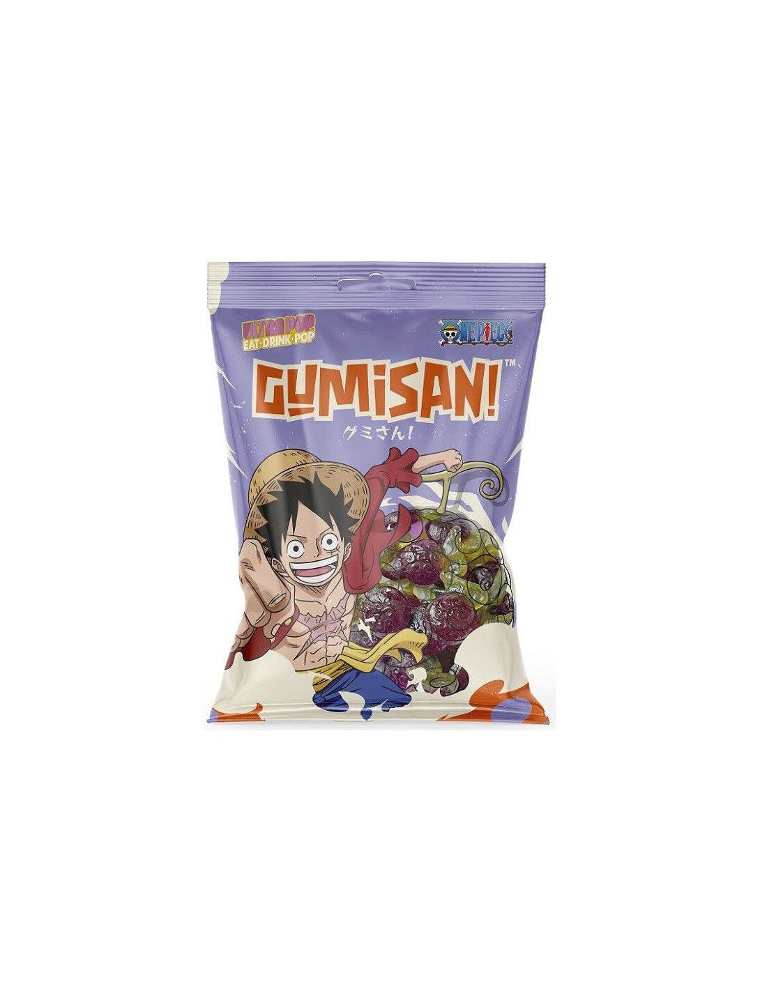 Bolsa chucherÃ­as Gumisan - One piece Luffy