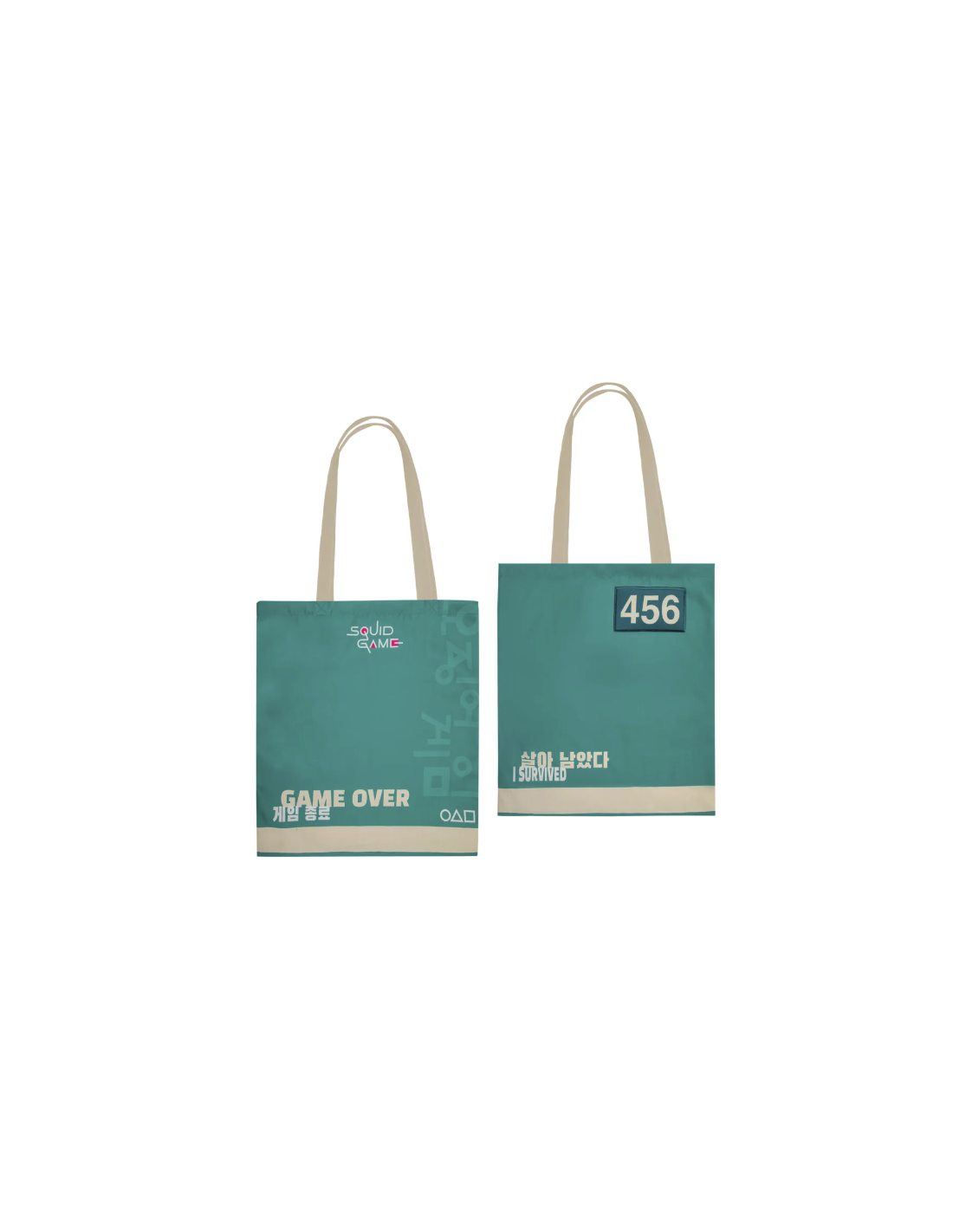 Bolsa Tote Jugador 456 El Juego del Calamar