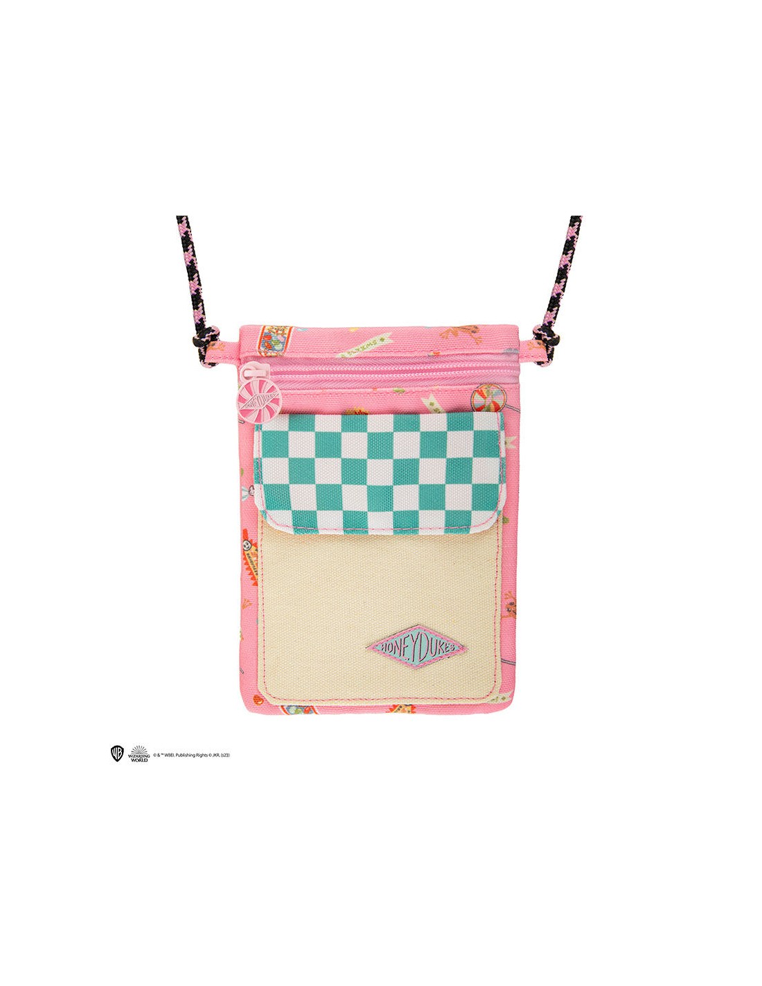 Bolso bandolera HoneyDukes. AlgodÃ³n.