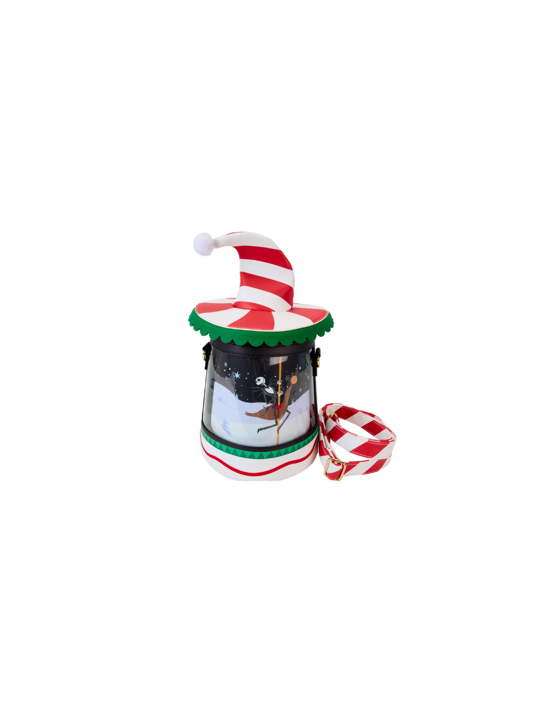 Bolso Bandolera Jack Skelington en Pueblo navideÃ±o