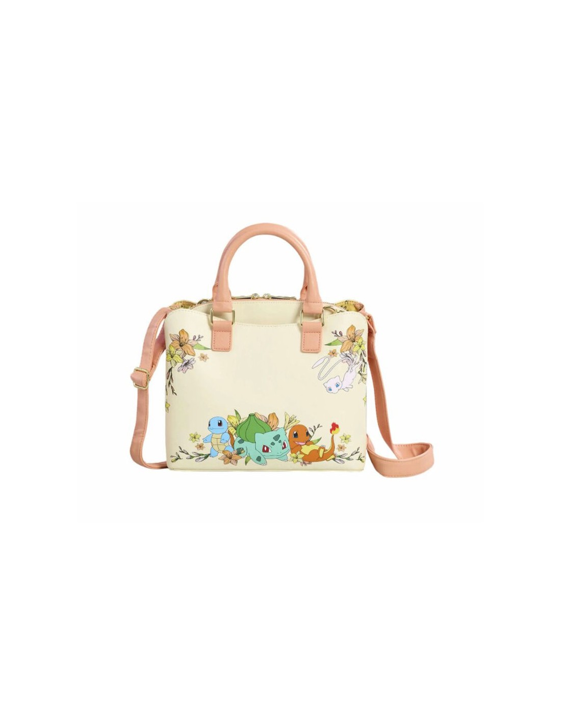 Bolso Bandolera Mew y PokÃ©mon iniciales de Kanto
