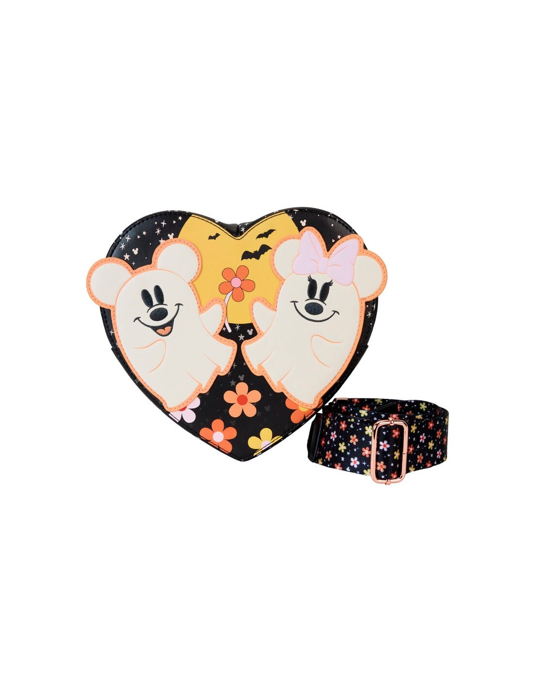Bolso Bandolera Mickey y Minnie fantasmas