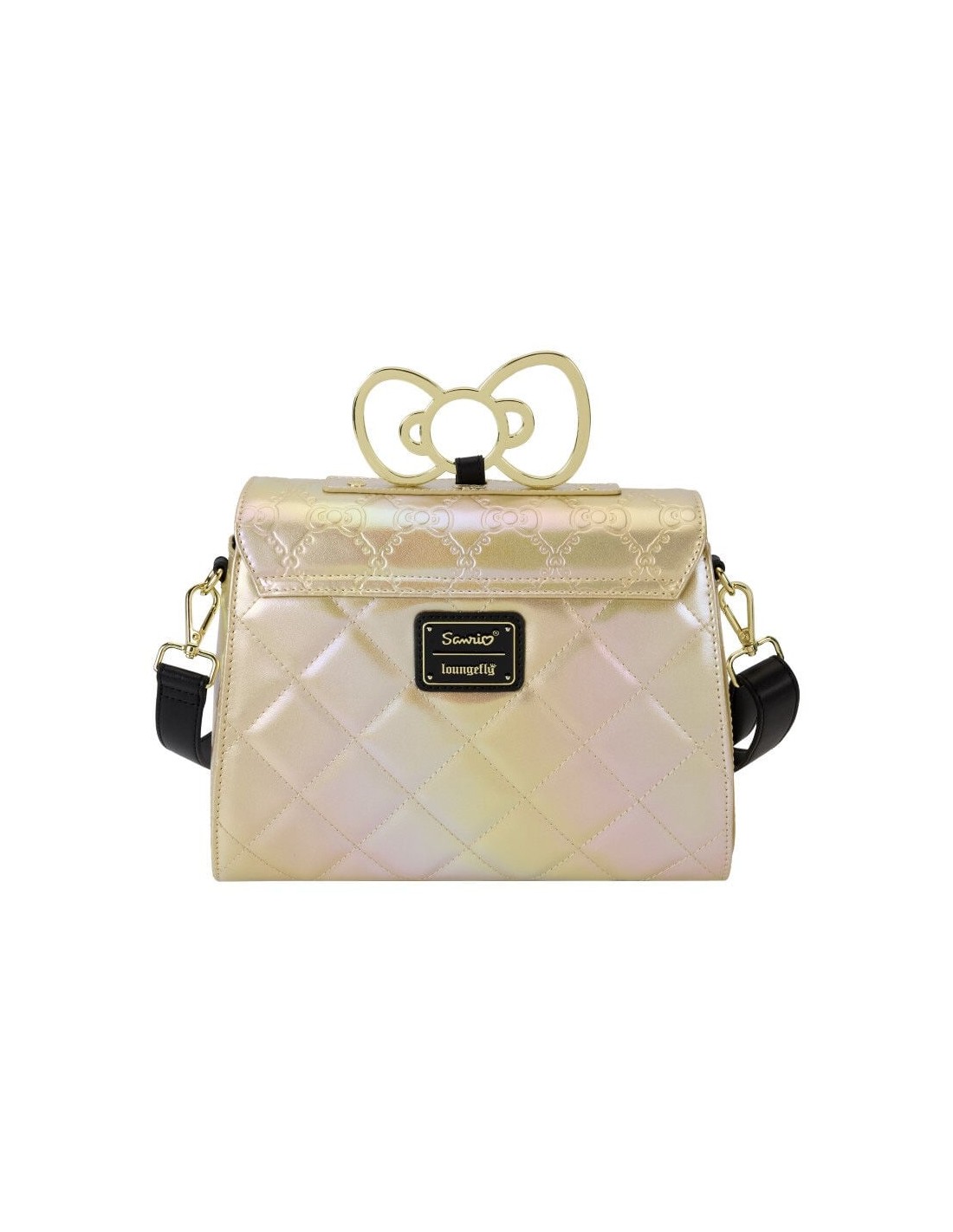 Bolso Bandolera Oro Hello Kitty 50 Aniverdario