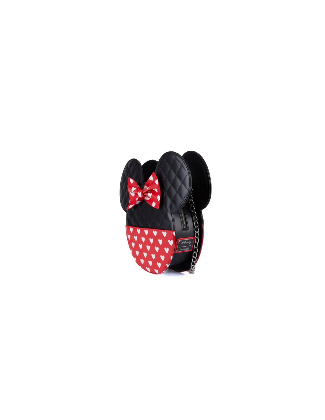 Bolso bandolera reversible Mickey & Minnie San ValentÃ­n 28,6 cm