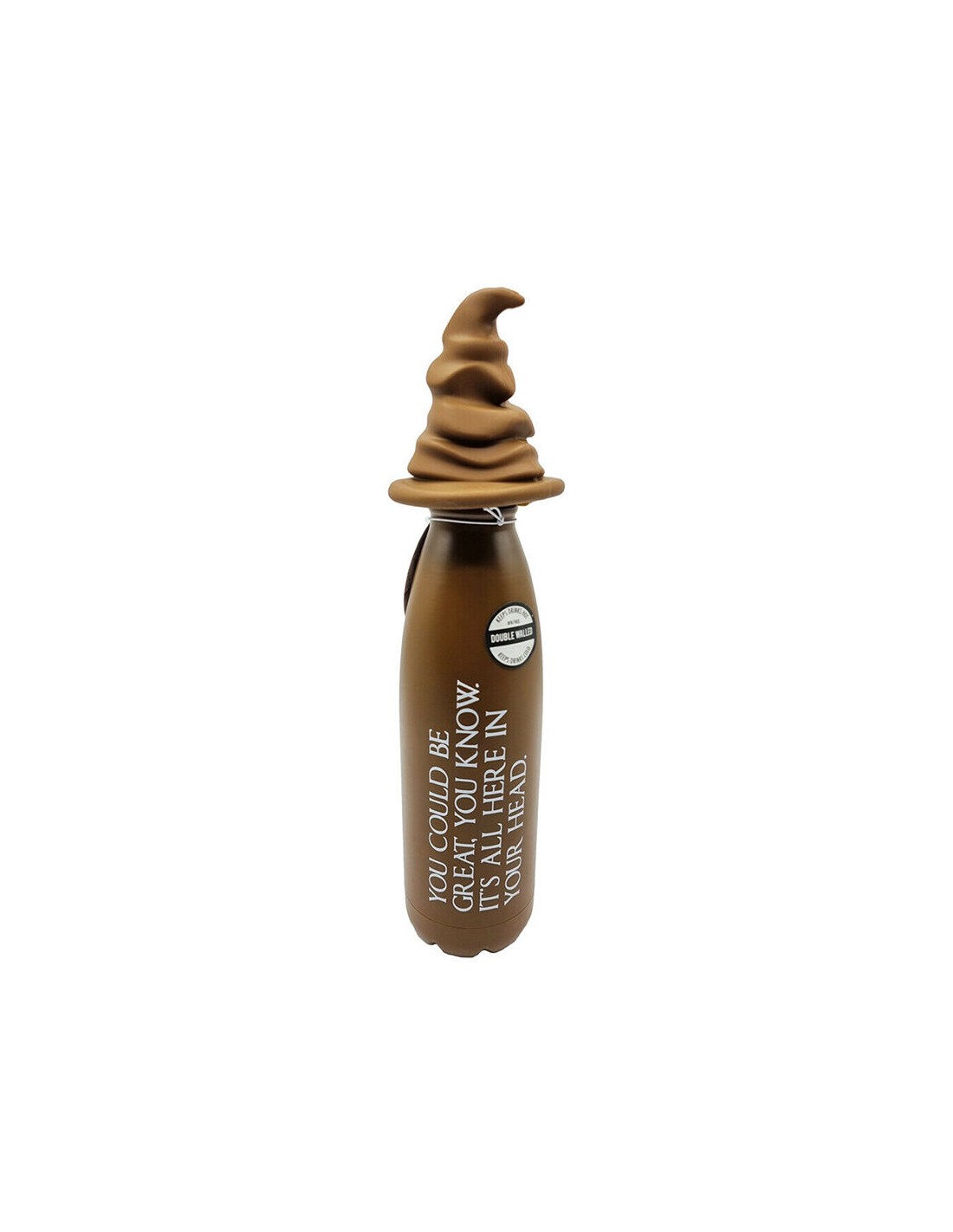Botella de acero Sombrero seleccionador 3D 500 ml