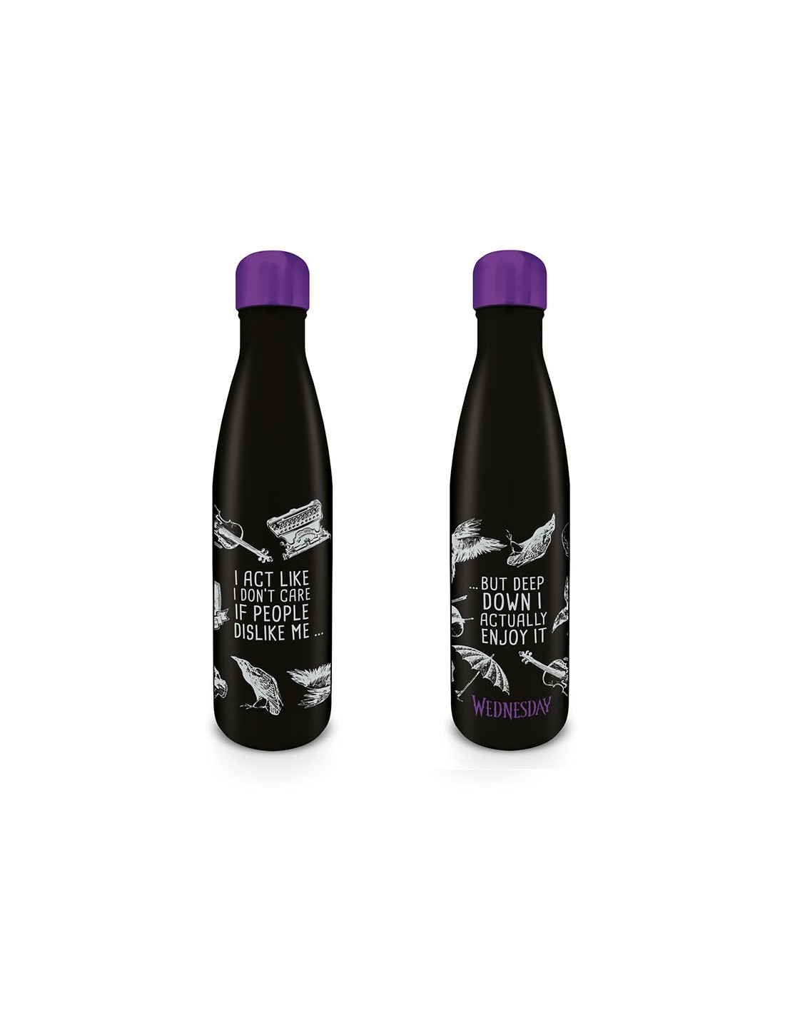 Botella metÃ¡lica 540 ml Wednesday