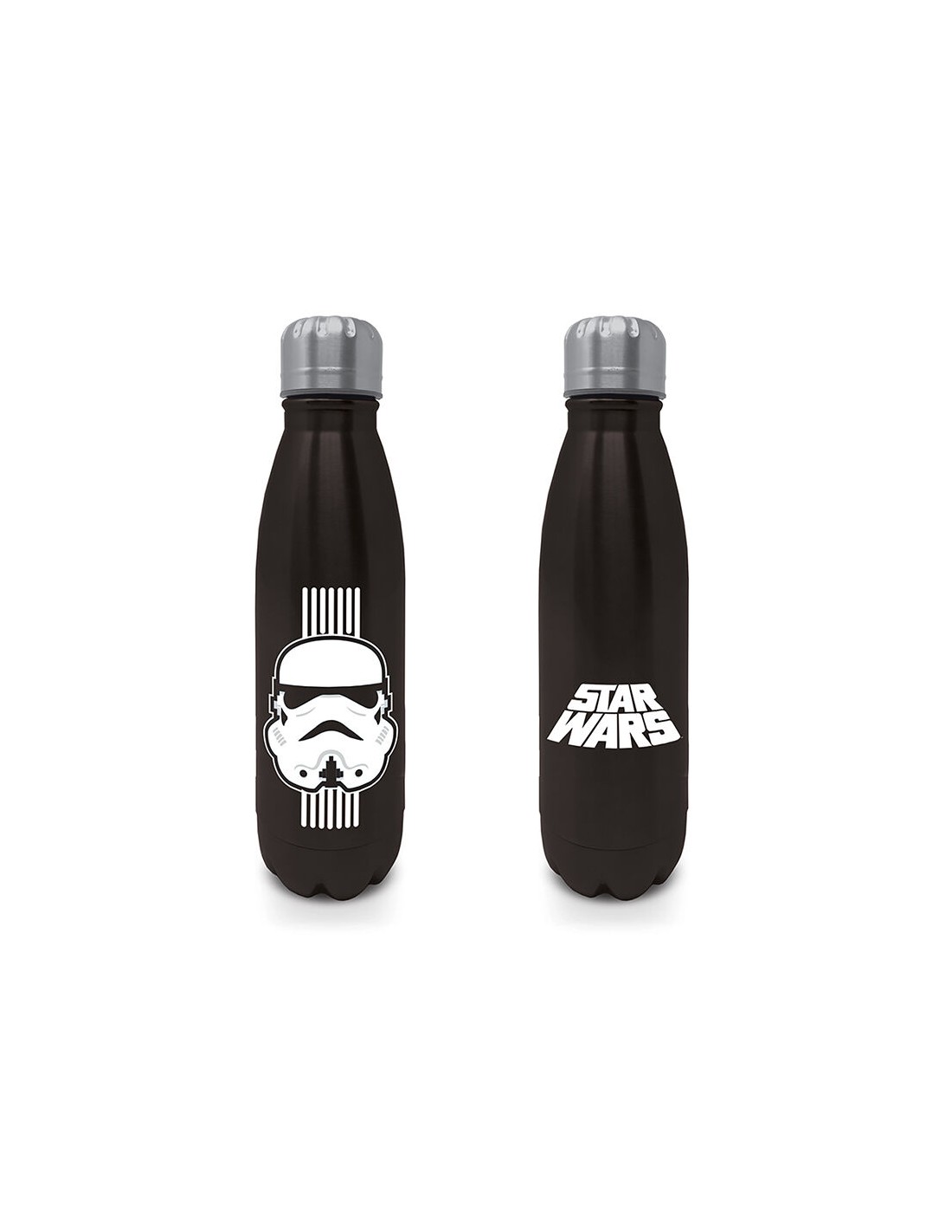 Botella metÃ¡lica Stormtrooper negra