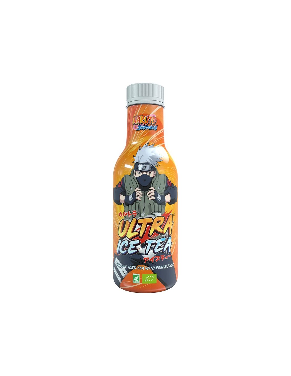 Botella Ultra Ice Tea - NARUTO - KAKASHI Peach 500 ML