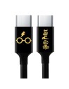 Cable Tipo C a Tipo C Harry Potter logo y gafas 1m