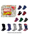 Caja regalo 12 pares calcetines Marvel talla 40/46