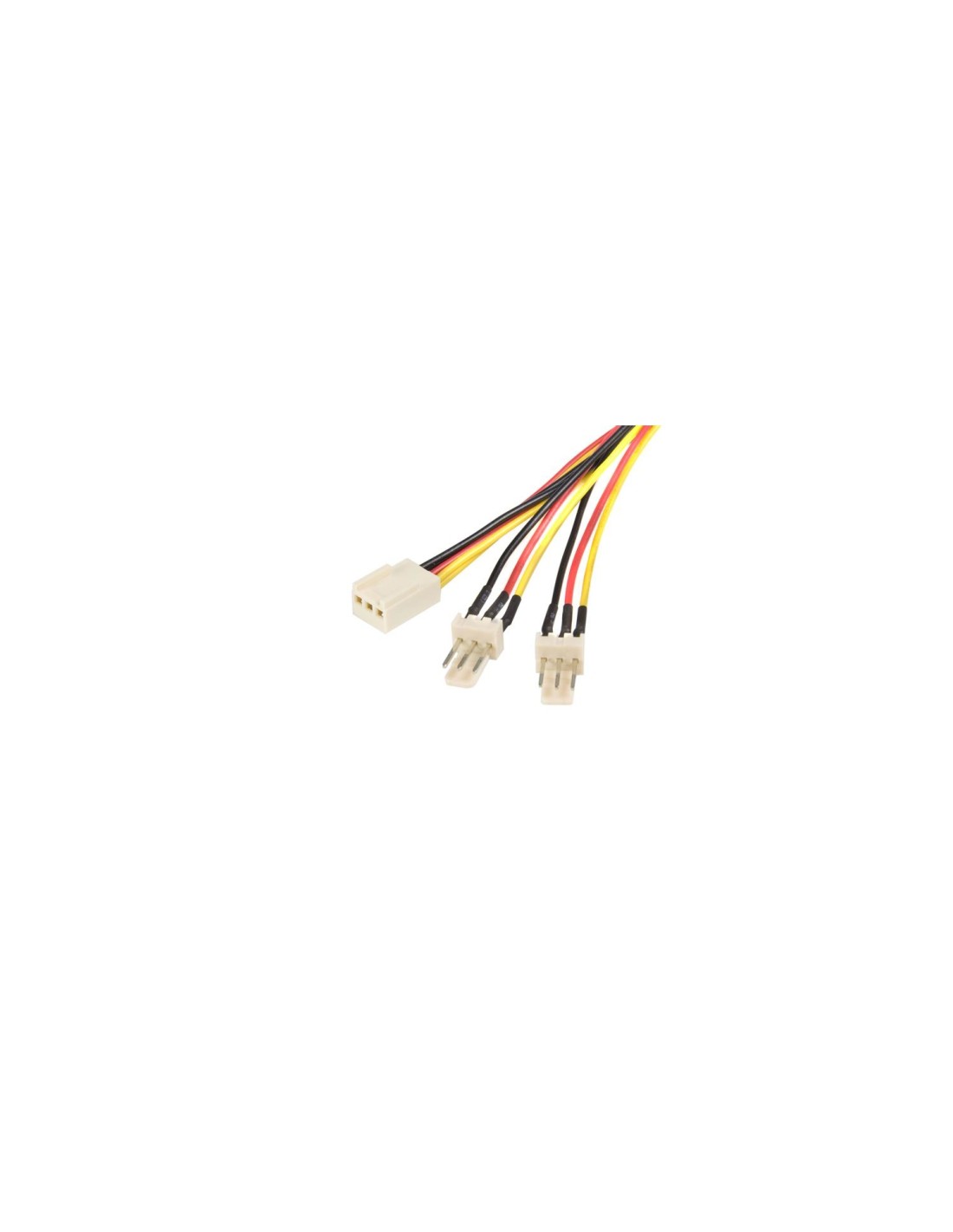 StarTech.com Cable de 30cm multiplicador divisor de alimentación TX3 para Ventiladores - Multicolor