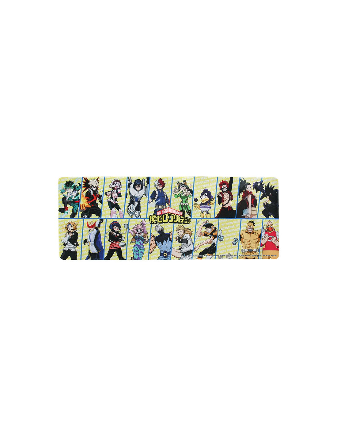 Alfombrilla de escritorio My Hero Academia personajes 30cm x 80cm