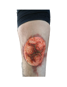 AplicaciÃ³n de LÃ¡tex y maquillaje Biohazard