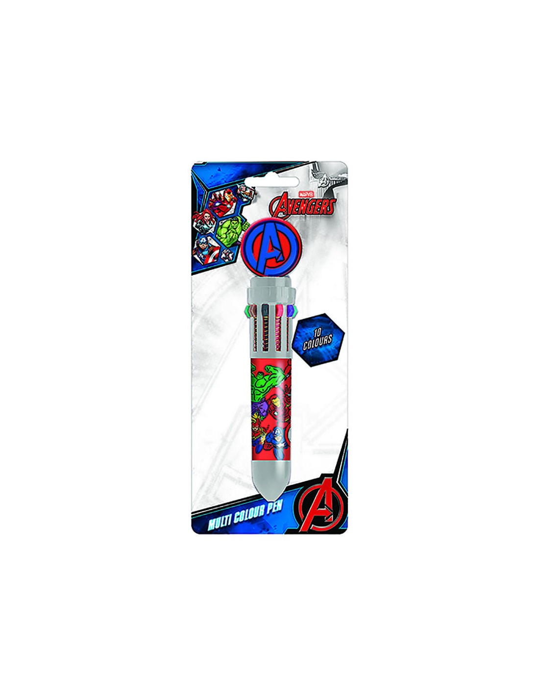 BolÃ­grafo Multicolor Avengers (Hero Club)