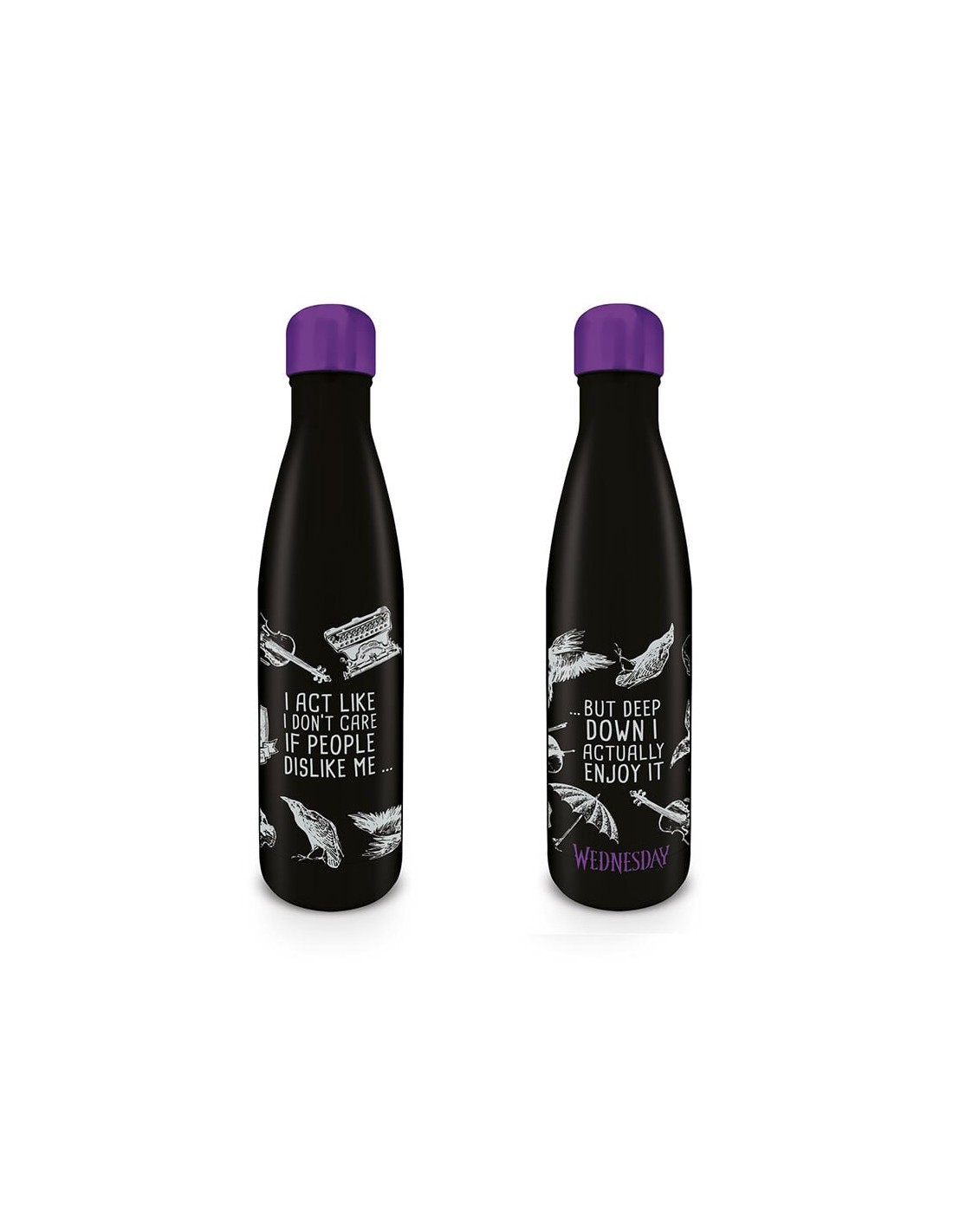 Botella metÃ¡lica 540 ml Wednesday
