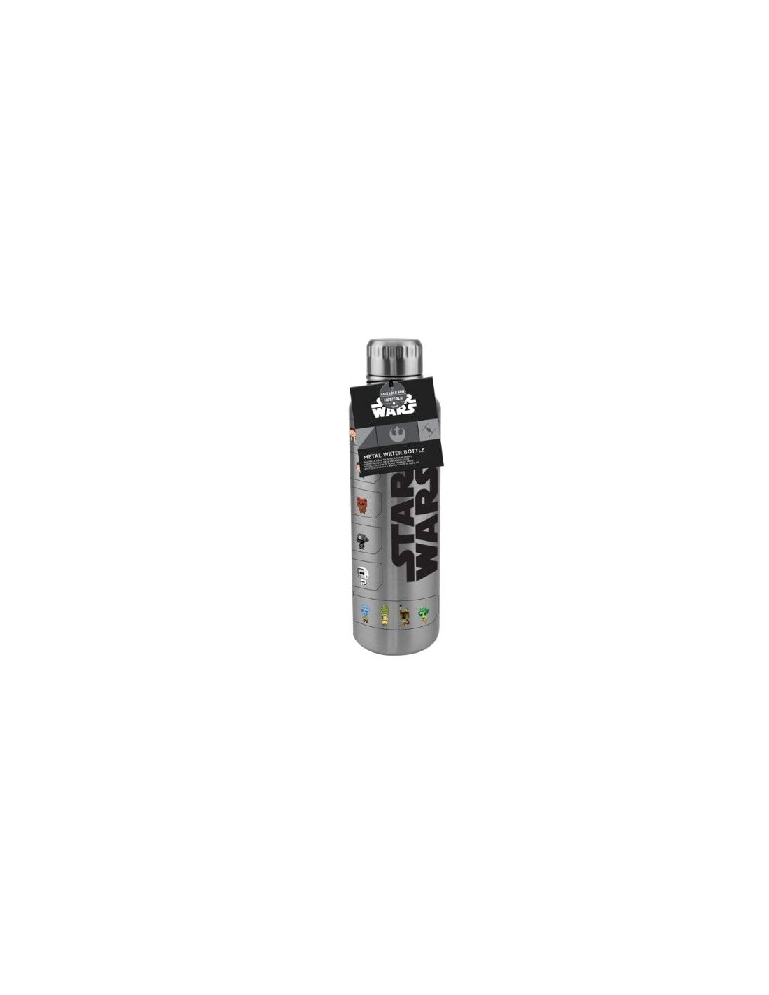 Botella metÃ¡lica personajes Star Wars 64 bits 500 ml