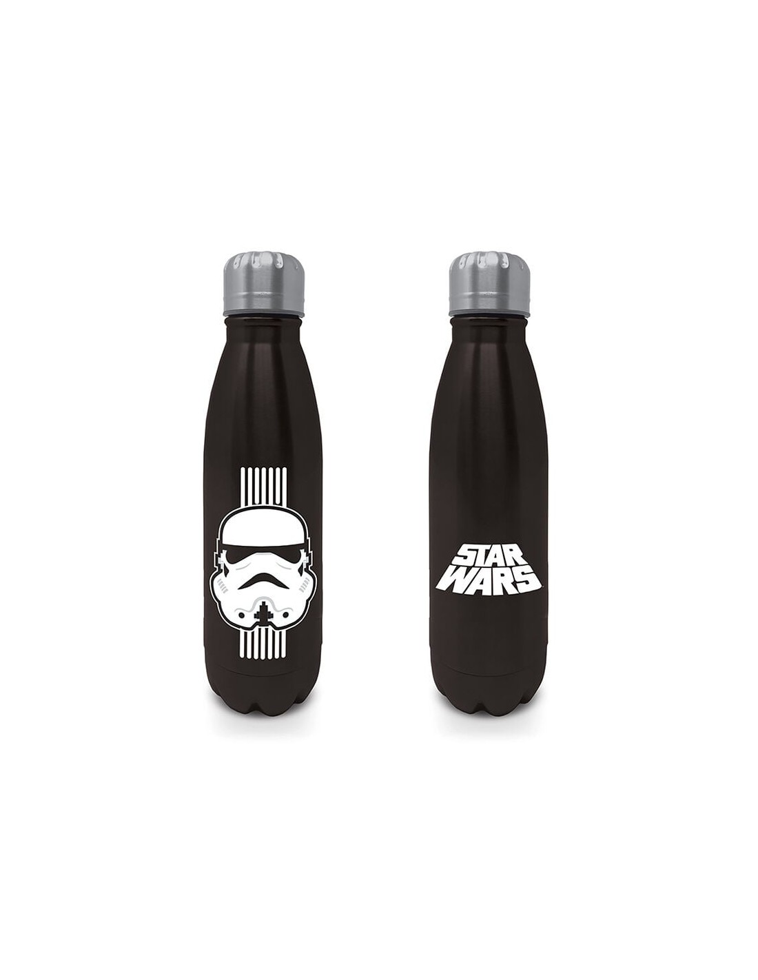 Botella metÃ¡lica Stormtrooper negra