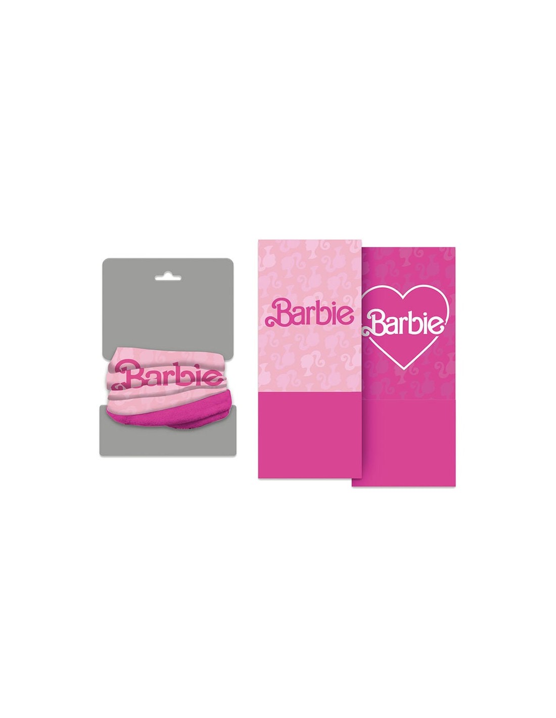 Braga de cuello logo Barbie rosa 64 x 24 cm