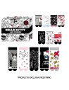 Caja regalo 12 pares calcetines Hello Kitty talla 35/41