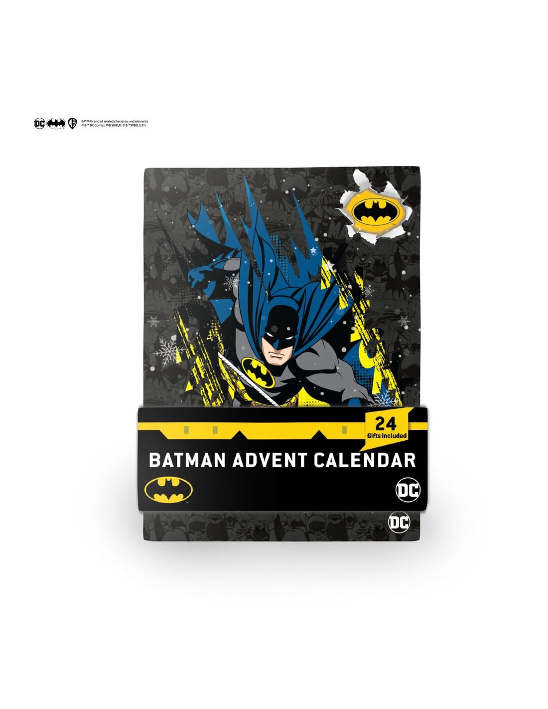 Caja Sorpresa Premium - 24 Regalos Oficiales Batman