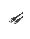 Vention Cable USB 2.0 3A CTHBH/ USB Tipo-C Macho - USB Macho/ 2m/ Negro
