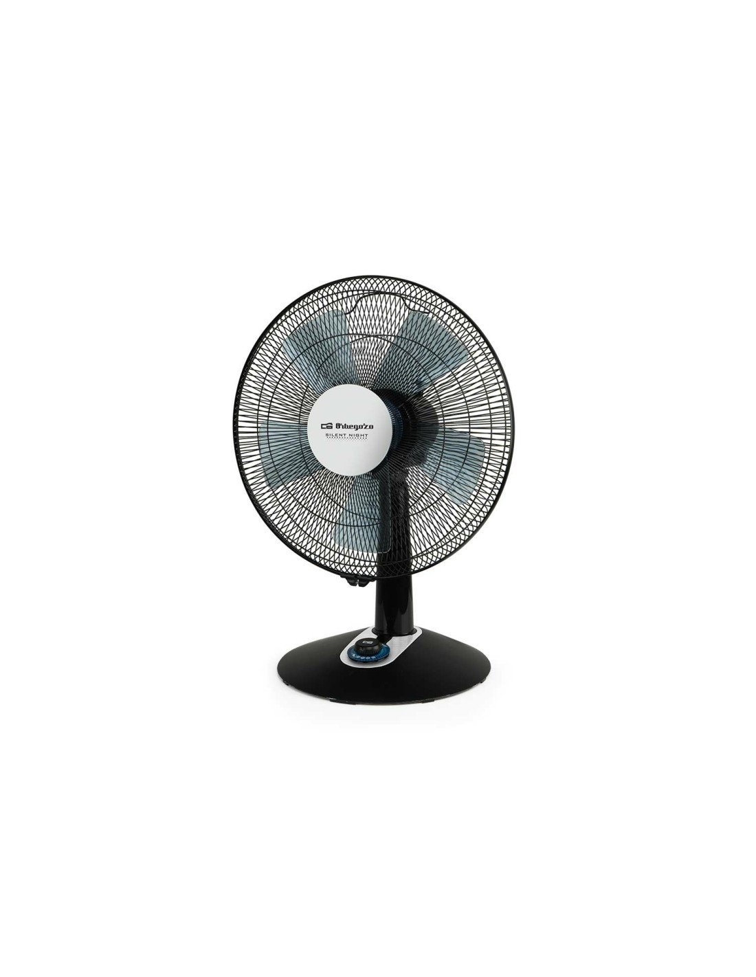 Orbegozo TF 0139 ventilador Negro, Azul, Plata