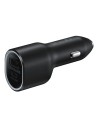 SAMSUNG POWER CAR CHARGER DUAL USB-C 25W + USB 15W BLACK EP-L4020NBEGEU