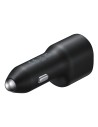 SAMSUNG POWER CAR CHARGER DUAL USB-C 25W + USB 15W BLACK EP-L4020NBEGEU