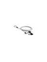 Cable de seguridad antirrobo natec genesis lobster key 2 llaves 1.8m metalico NZL-0225