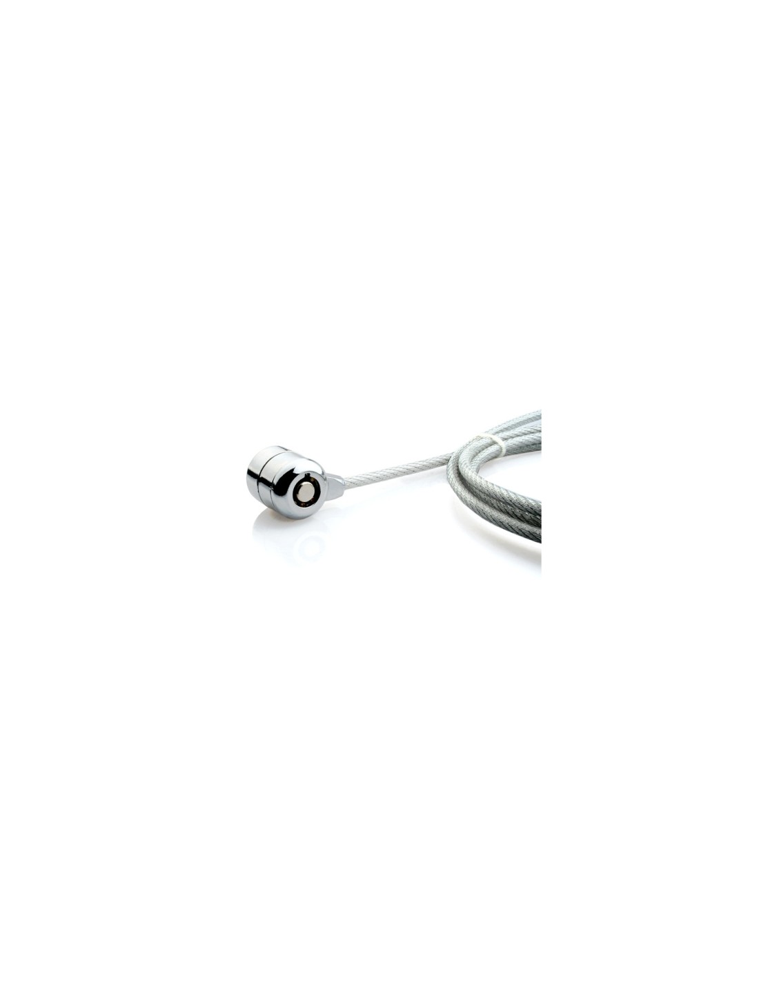 Cable de seguridad antirrobo natec genesis lobster key 2 llaves 1.8m metalico NZL-0225