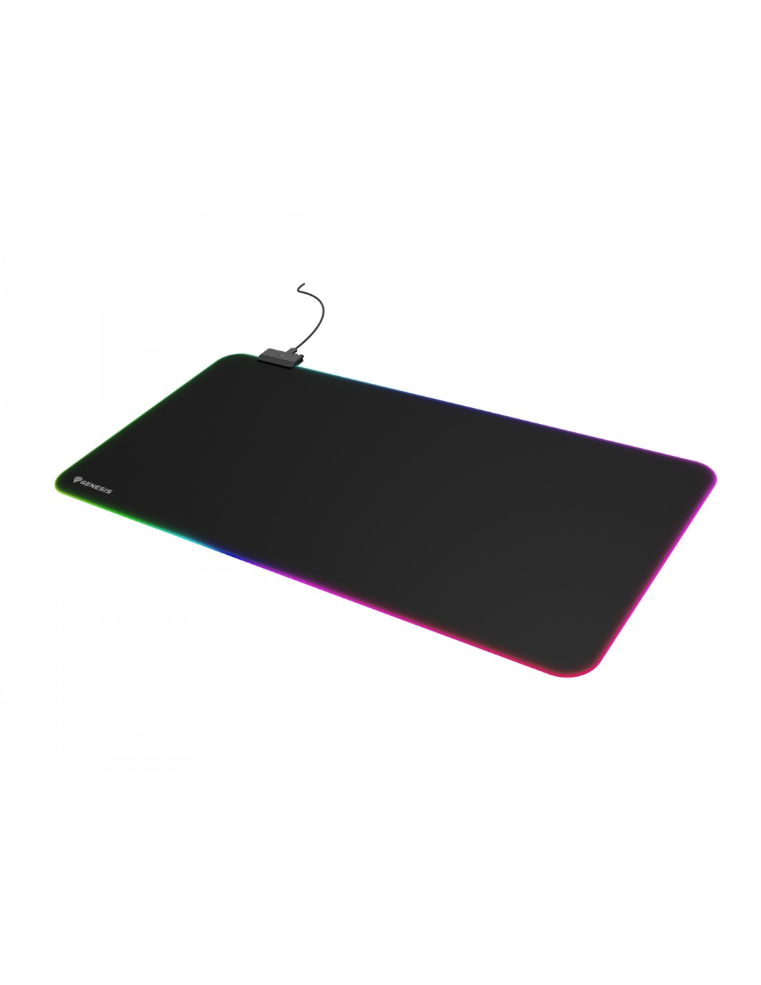 GENESIS Boron 500 XXL RGB Alfombrilla de ratón para juegos Negro