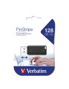 Memoria usb Verbatim PinStripe - Unidad USB de 128 GB - Negro 49071
